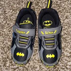 Batman toddler shoes size 8